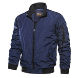Men's Military Bomber Jacket Tactical Breathable Light Windbreaker