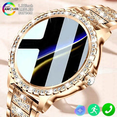 Amoled Smart Watch Heart Rate Blood Oxygen Fashion Ladies Bracelet