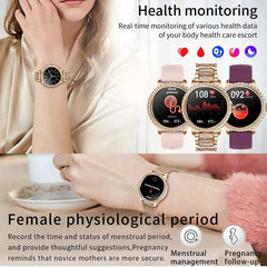 Amoled Smart Watch Heart Rate Blood Oxygen Fashion Ladies Bracelet