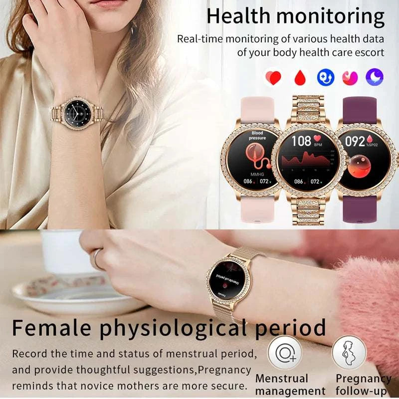 Women's  Smart Watch HD Display Fashion Cute Bracelet Watch