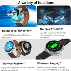 New Men's Business Smart Watch Sports NFC Access Control Smartwatch