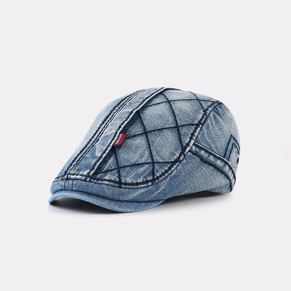 Spring Summer Denim Ivy Men Women Hat Cotton Wash Hat