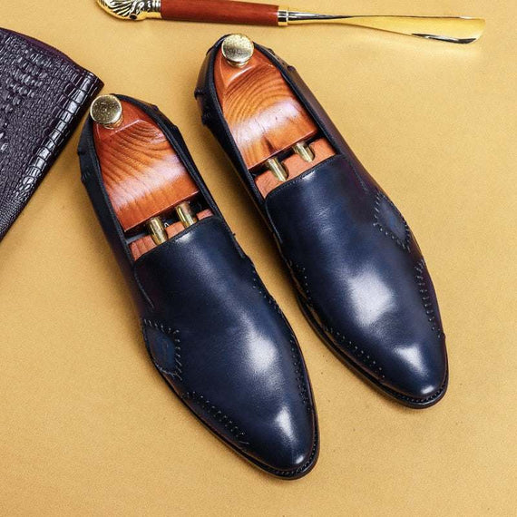 Men's Oxford Dress Shoes Genuine Leather Business Shoes