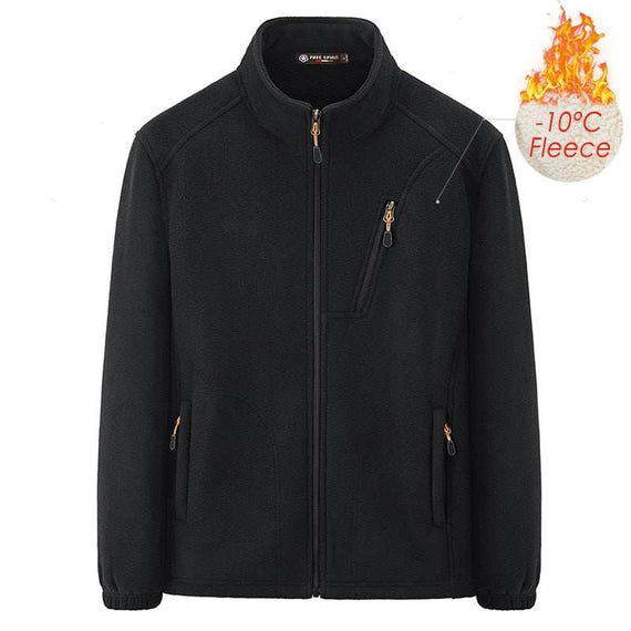 Men's Winter Sweater Thick Warm Fleece Jacket Parkas Spring Outfit