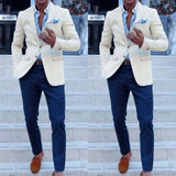 Men's Custom-Made Suit Tuxedos Wedding Suits 2 Pieces Blazers Suits