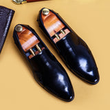 Men's Oxford Dress Shoes Genuine Leather Business Shoes