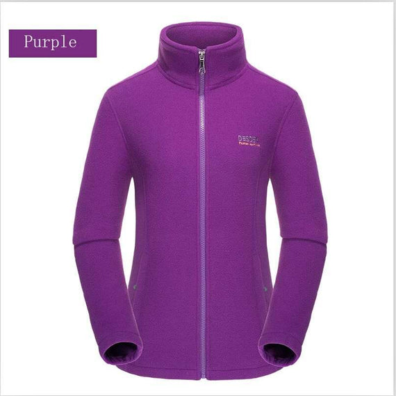 Women's Fleece Jacket Spring Autumn Outdoor Hiking Sport Jacket