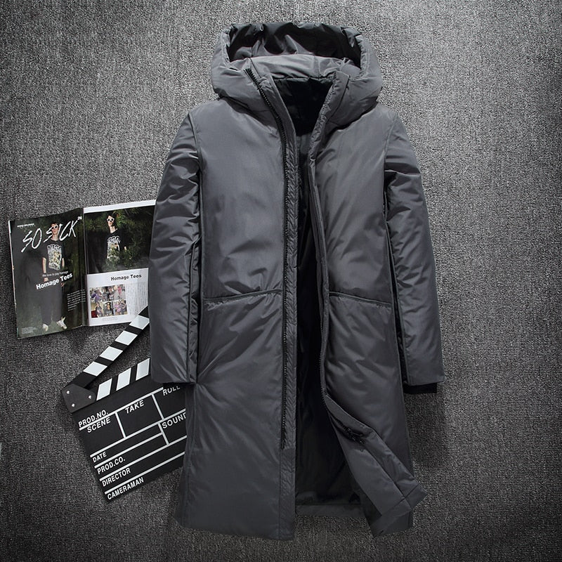 Warm Thick Men's Winter Jacket Brand Top-Quality X-Long Jacket - Acapparelstore