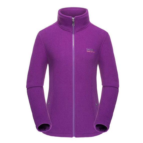 Women's Fleece Jacket Spring Autumn Outdoor Hiking Sport Jacket