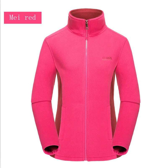 Women's Fleece Jacket Spring Autumn Outdoor Hiking Sport Jacket
