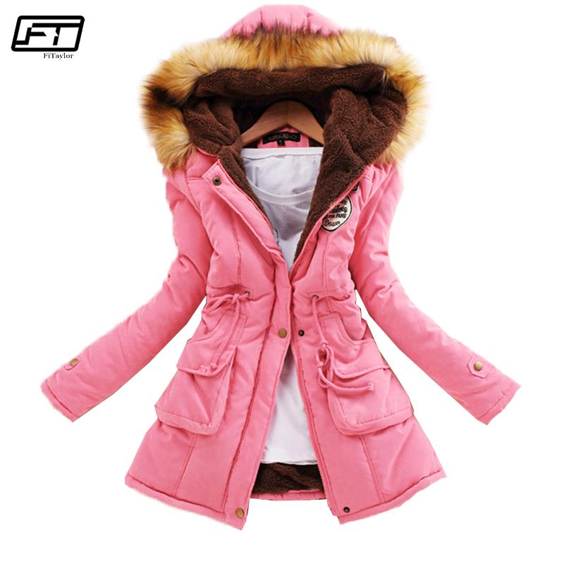 Spring Autumn Winter Women's Jacket Thick Warm Hooded Coat - Acapparelstore