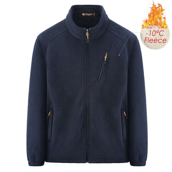 Men's Winter Sweater Thick Warm Fleece Jacket Parkas Spring Outfit