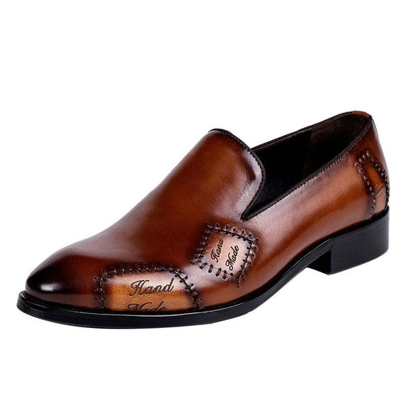 Men's Oxford Dress Shoes Genuine Leather Business Shoes