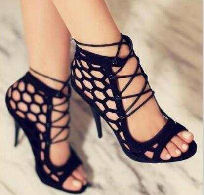 Women's Sandals Fine High-heeled Fashion Summer Casual Shoes