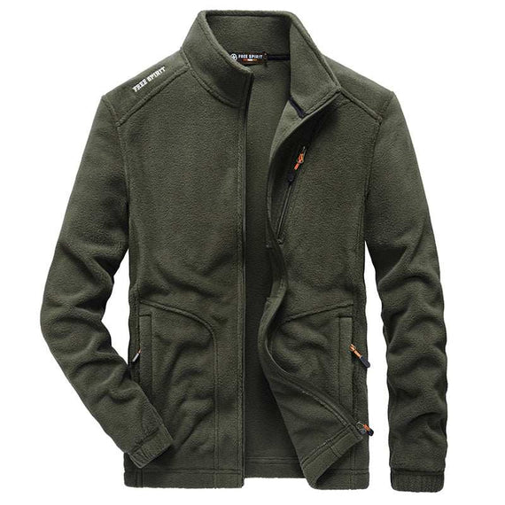 Men's Winter Sweater Thick Warm Fleece Jacket Parkas Spring Outfit