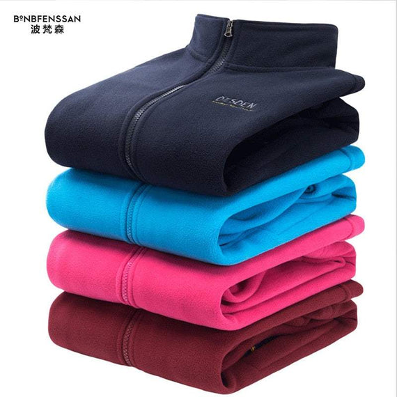 Women's Fleece Jacket Spring Autumn Outdoor Hiking Sport Jacket