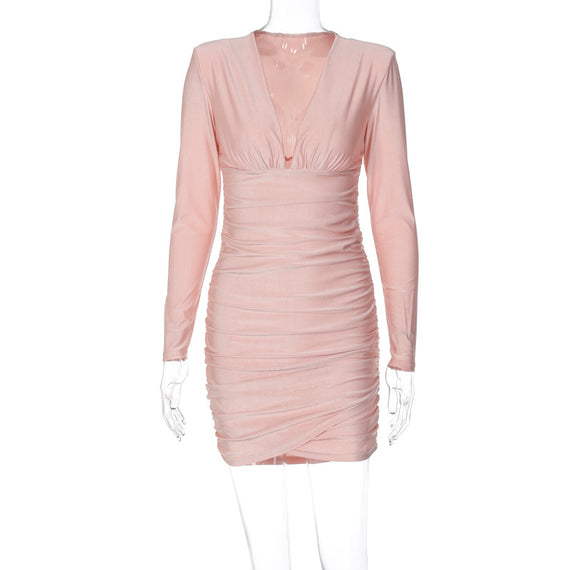Sexy V Neck Prom Dress Sexy Weddings Celebrity Dresses