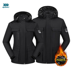 Waterproof Hiking Jackets Men Women Large Size Sports Coats - Acapparelstore