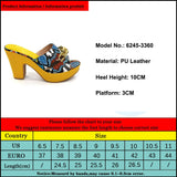 Metal Decoration Party Italian Ladies Shoes and Bags to Match Set