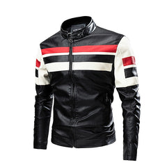 Men's Motorcycle Leather Jacket Brand New Casual Warm Jackets - Acapparelstore