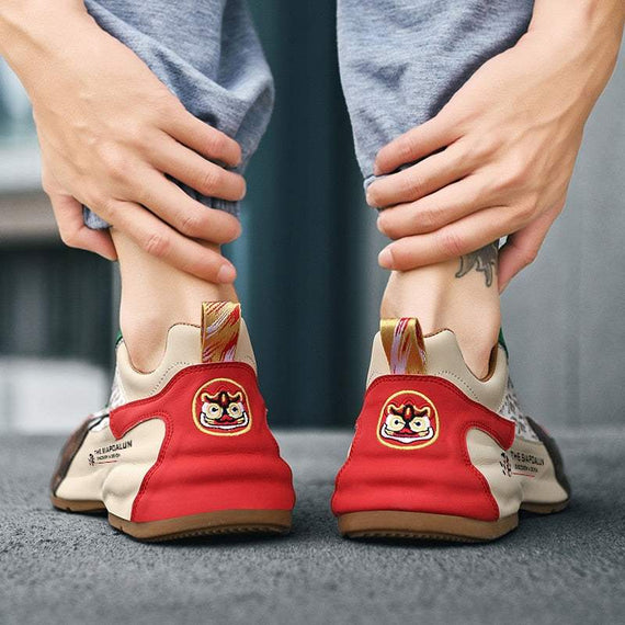 Breathable Men's Sneakers Fashion Men's Running Shoes