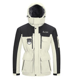Men's Waterproof Jacket Thick Warm Winter Fleece Jacket Large Size