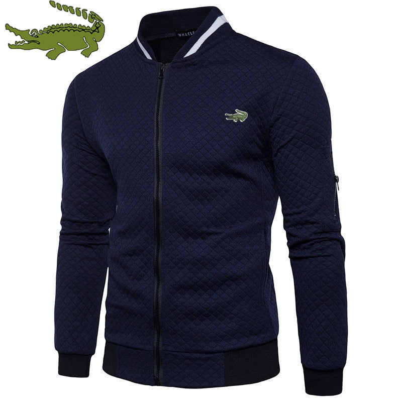 Men's Embroidery Warm Winter Jacket High-Quality Coat