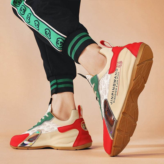 Breathable Men's Sneakers Fashion Men's Running Shoes