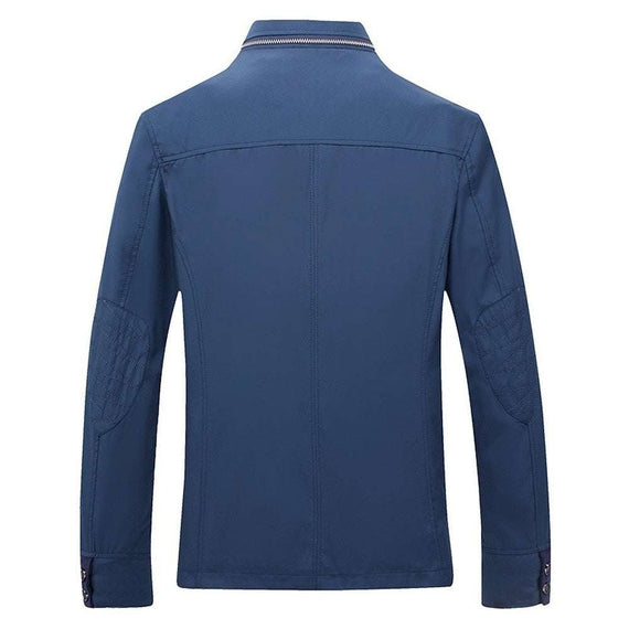 Men's Blazer Spring Autumn Business Casual Stand Collar Coat