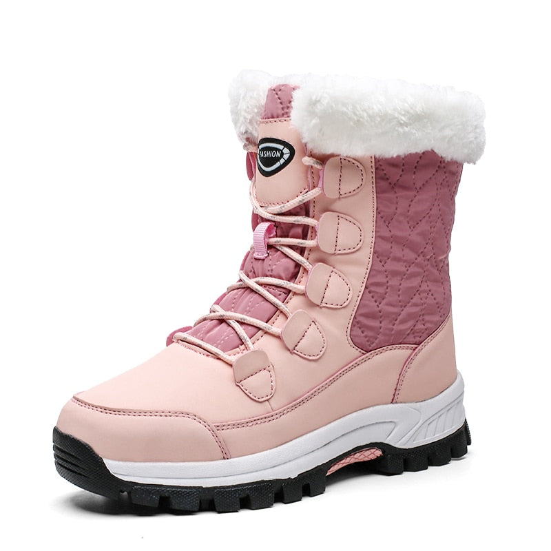 Warm Ankle Boots Women's Warm Comfort Casual Winter Boots - Acapparelstore