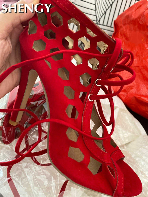 Women's Sandals Fine High-heeled Fashion Summer Casual Shoes