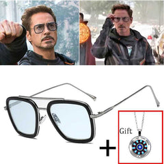 Tony Stark Iron man Fashion Avengers Style Sunglasses UV400 - Acapparelstore