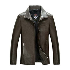 New Arrival High Quality Sheep skin Men Leather Jacket Plus size - Acapparelstore