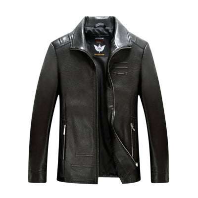 New Arrival High Quality Sheep skin Men Leather Jacket Plus size