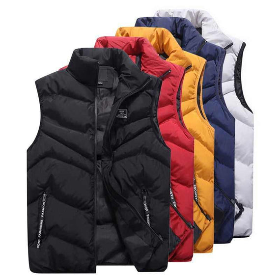 High Quality Spring/Winter Men's Sleeveless Waistcoat Warm Vest