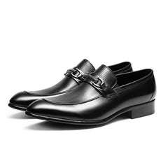 Men's Genuine Leather Shoes Business Dress Banquet Shoes