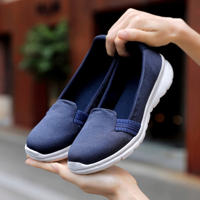 Women's Flats Loafers Shoes Comfortable Casual Ladies Slip-on Shoes - Acapparelstore