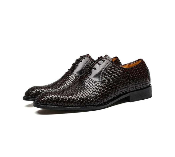 Men's Business Leather Shoes Brand Bullock Genuine Leather Shoes