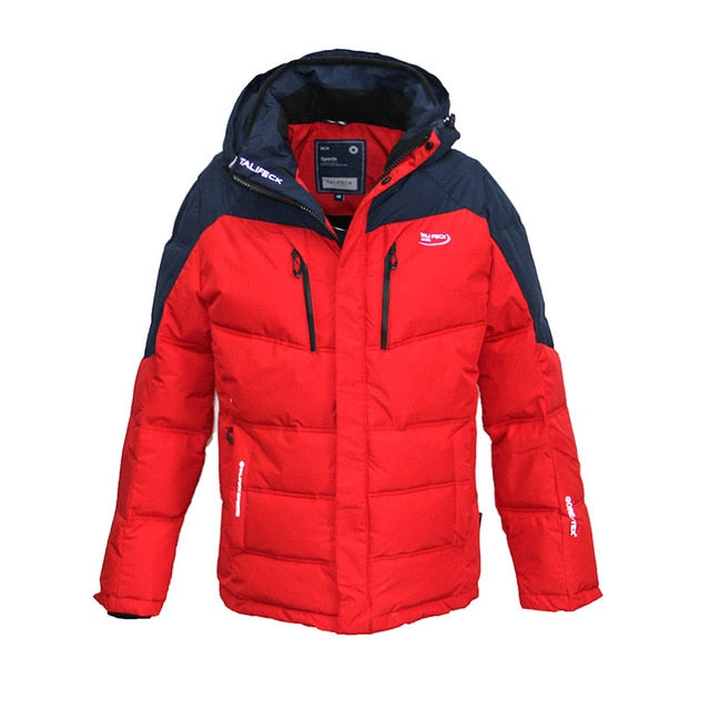 Men's Fashion Waterproof Coat, Men's Parka Waterproof Thick Warm Jackets - Acapparelstore
