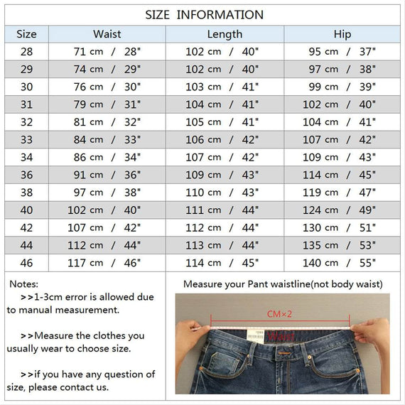 Men's Pants Cotton Casual  Stretch male trouser long Straight Pants