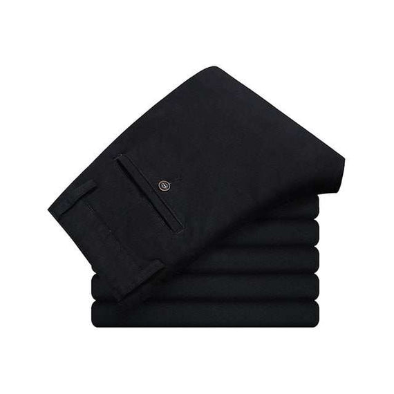 Men's Pants Cotton Casual  Stretch male trouser long Straight Pants