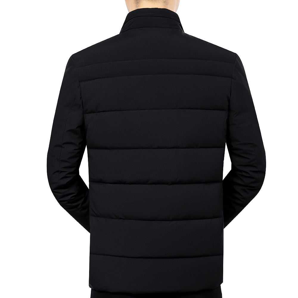 Men's Winter Coats Parka  Windproof Warm Jacket Plus Size 4XL