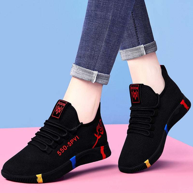 Hot Sale Women's Summer Outdoor Sneakers Comfortable Breathable Hollow Shoes