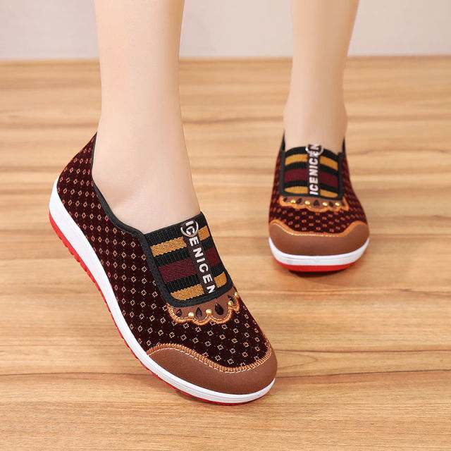New Style Old Cloth Shoes Women's Soft Bottom Non-Slip Leisure Sneakers - Acapparelstore