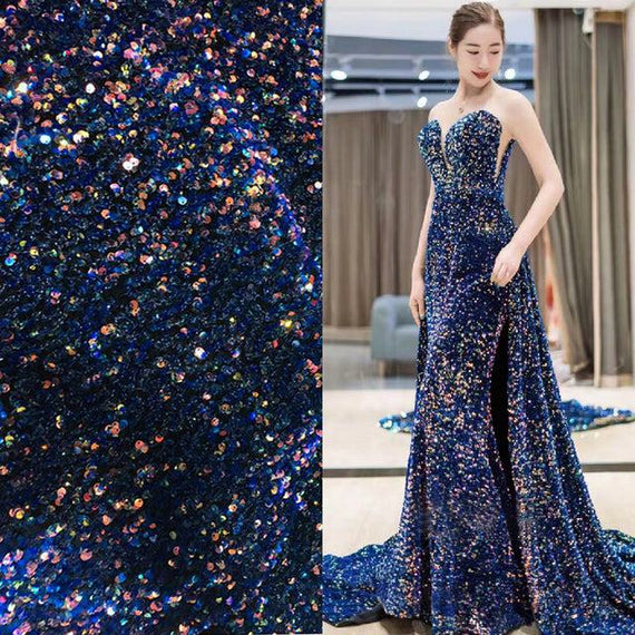 Vintage Evening Dresses Long Robe de Soiree Sexy High Split Backless Dress