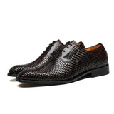 Men's Business Leather Shoes Brand Bullock Genuine Leather Shoes