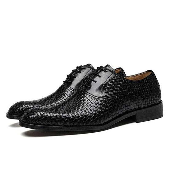 Men's Business Leather Shoes Brand Bullock Genuine Leather Shoes