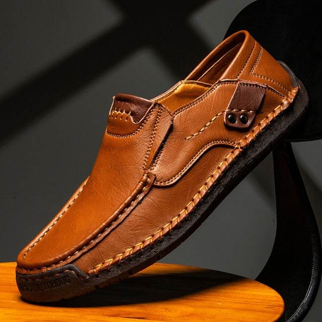Men's Casual Shoes Handmade Men's Style Comfortable Lace Up Shoes
