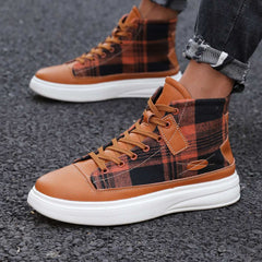 Men's Vulcanized Shoes New Fashion Canvas walking Lightweight Sneakers - Acapparelstore