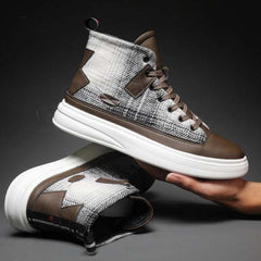 Men's Vulcanized Shoes New Fashion Canvas walking Lightweight Sneakers - Acapparelstore